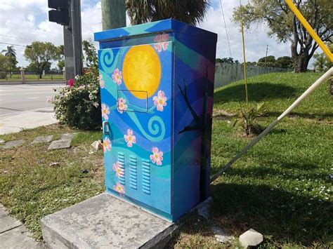 utility box wrap art